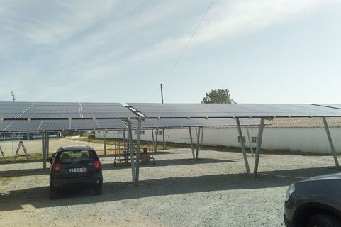 Coopernico estacionamento solar cercimor