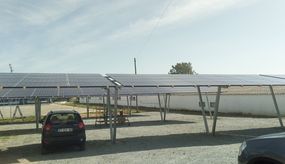Coopernico estacionamento solar cercimor